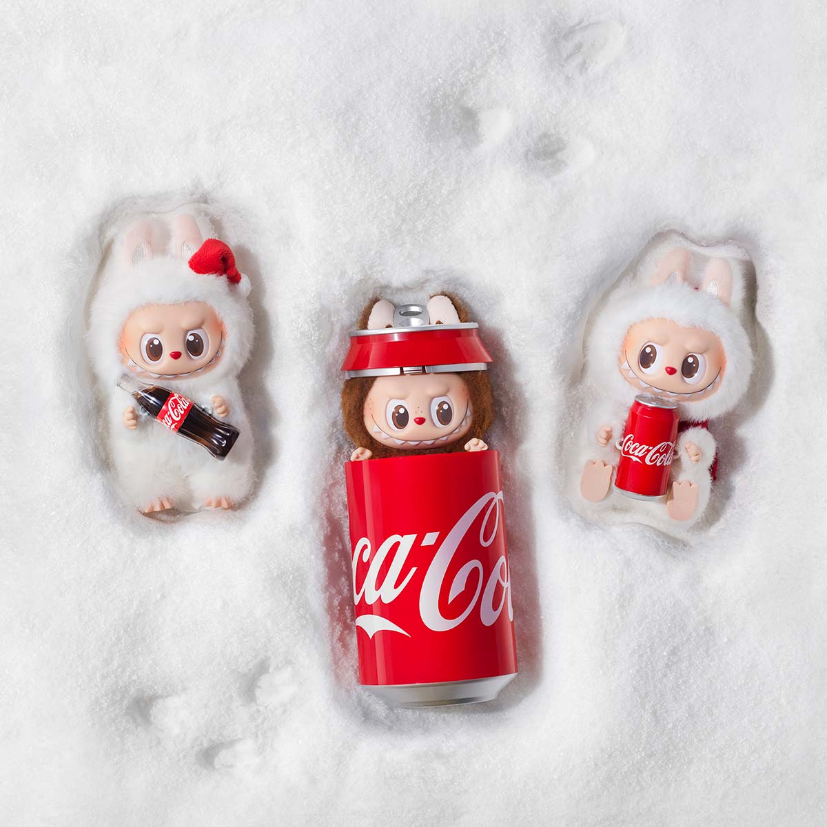 POP MART: THE MONSTERS Coca-Cola Vinyl Face - 1 Blind Box