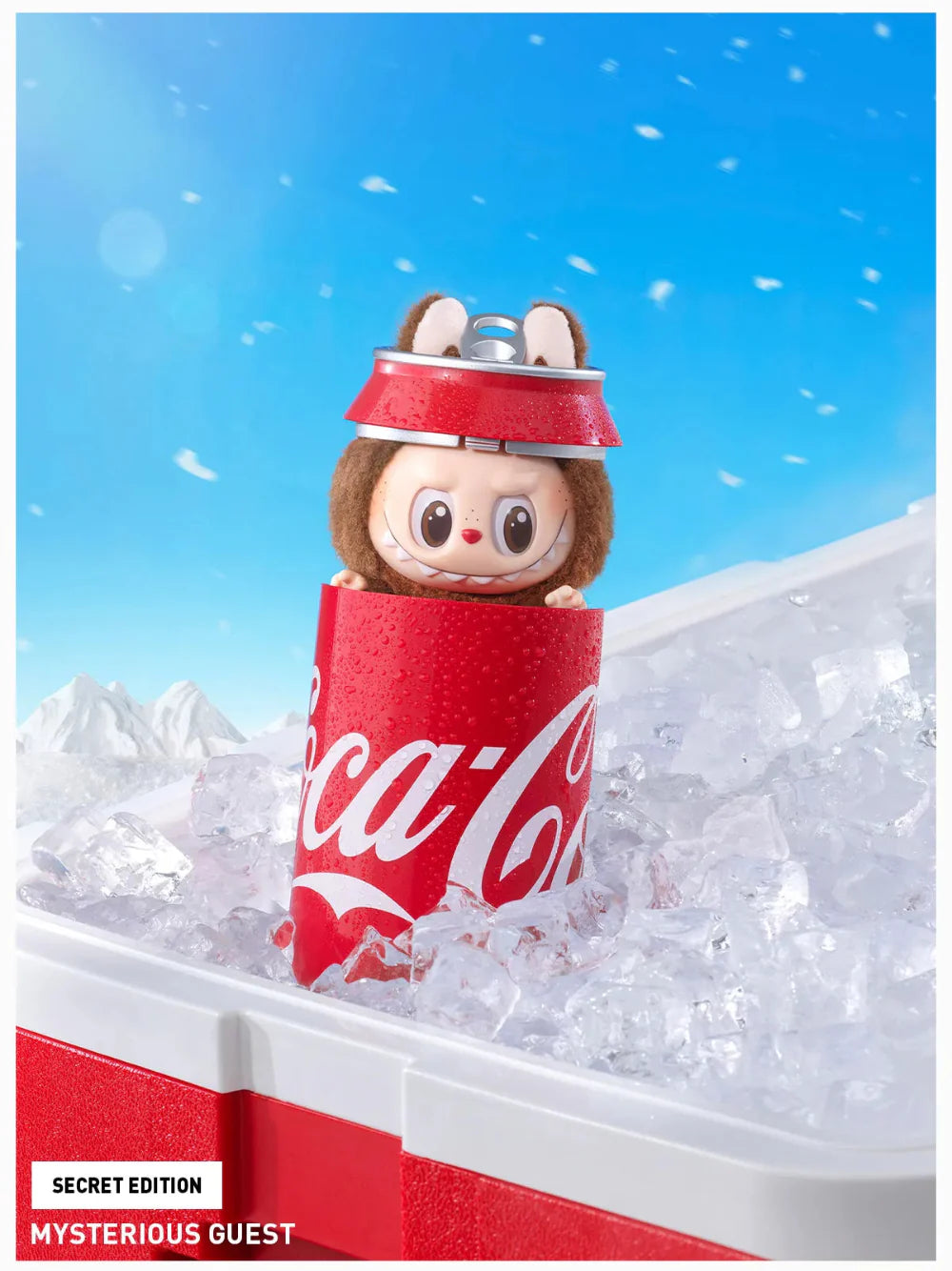 POP MART: THE MONSTERS Coca-Cola Vinyl Face - 1 Blind Box