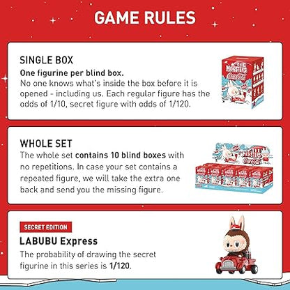 POP MART: THE MONSTERS Coca-Cola Series Figures - 1 Blind Box