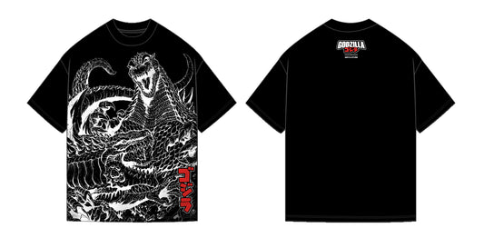 Godzilla x Thirsty Waters: Full Body Godzilla T-Shirt