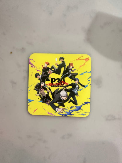 Persona 30th Anniversary x Thirsty Waters: Premium Coasters