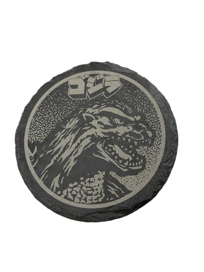 Godzilla x Thirsty Waters: Slate Coaster