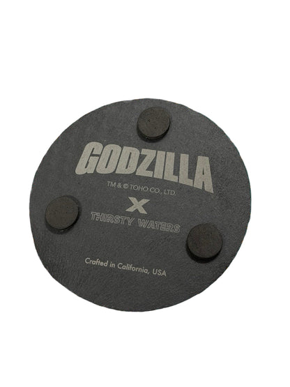 Godzilla x Thirsty Waters: Slate Coaster