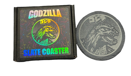 Godzilla x Thirsty Waters: Slate Coaster