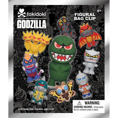Monogram: Tokidoki x Godzilla 3D Figural Bag Clip