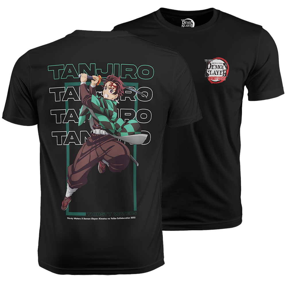 Demon Slayer: Kimetsu no Yaiba Infinity Castle x Thirsty Waters: Tanjiro T-Shirt