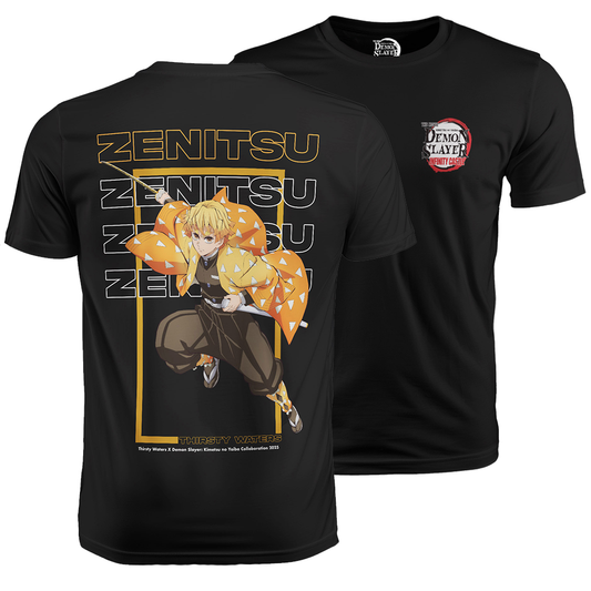 Demon Slayer: Kimetsu no Yaiba Infinity Castle x Thirsty Waters: Zenitsu T-Shirt